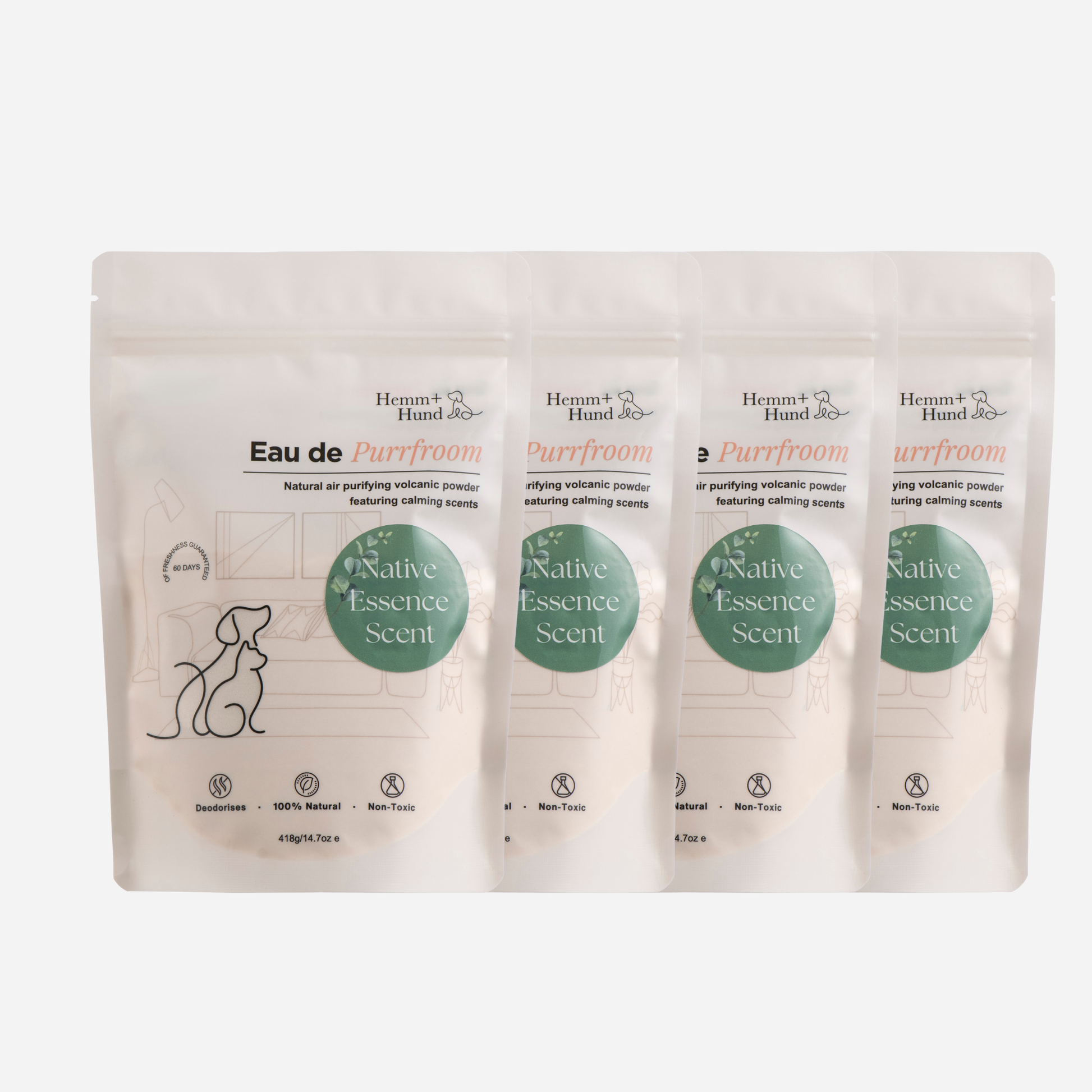 Eau de Purrfroom 4 Pack - Native Essence Scent-0
