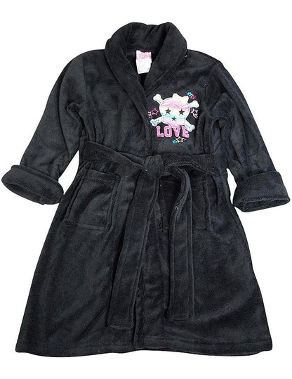 Sweet n Sassy - Big Girls' Soft Plush Cozy Robe-0