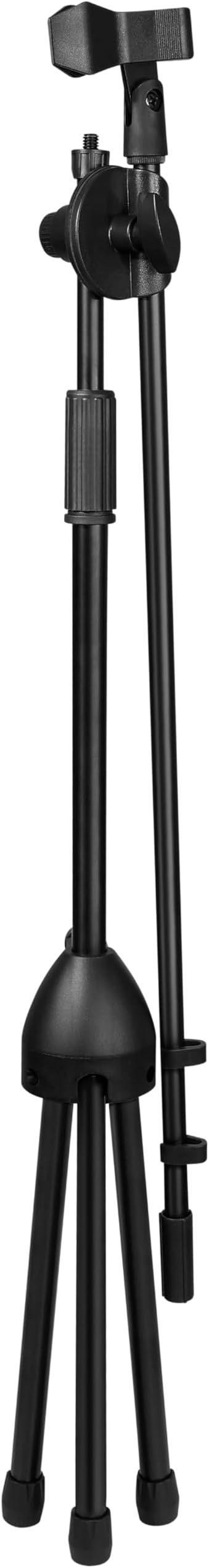 Adjustable Mic Stand with Boom Arm & Phone Holder-4