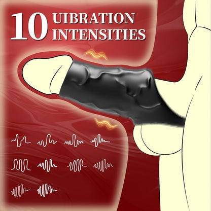 ShadowVibe Vibrating Penis Sleeve-1