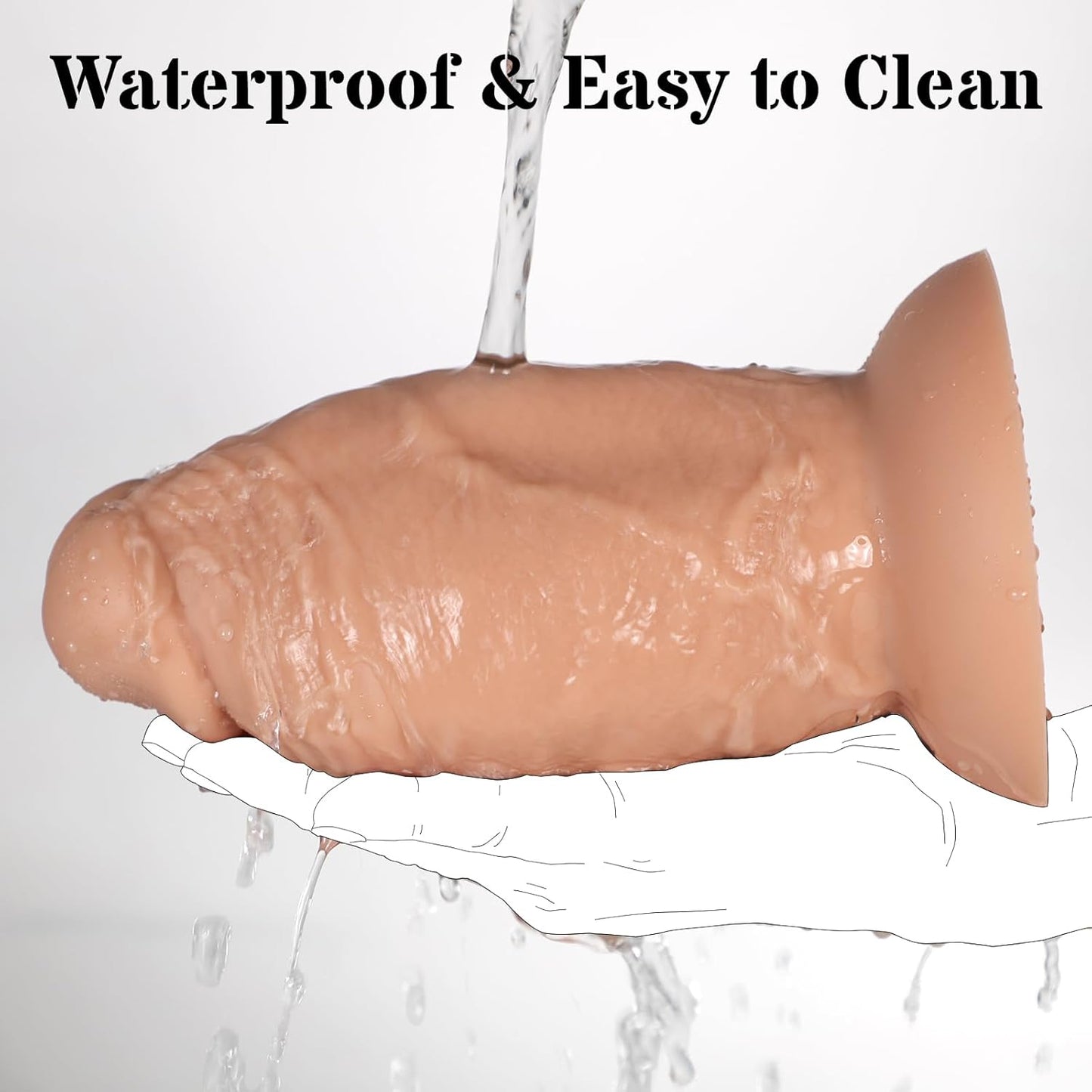 EclipseLust 3.8'' Diameter Thick Dildo-4