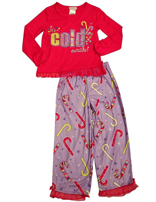 Komar Kids - Little Girls' Long Sleeve Pajamas-0