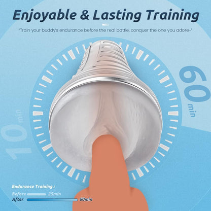 MaxEndurance Transparent Fleshlight Masturbator-3