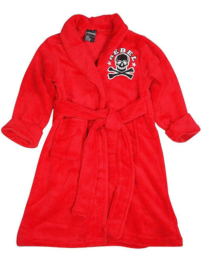 American Hero - Little Boys' Soft Plush Cozy Robe-0