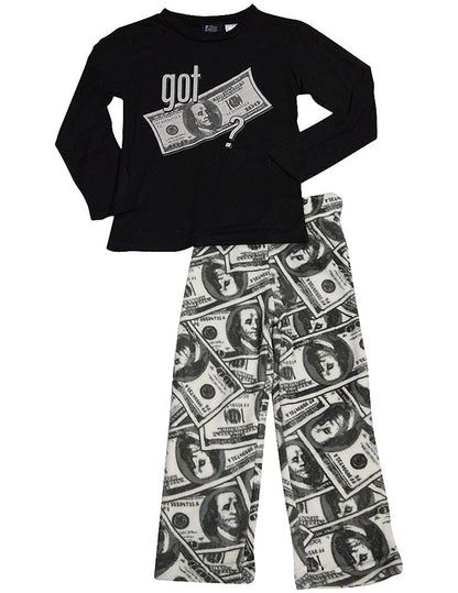 Fun Kidz - Little Boys Long Sleeve Benjamin Pajamas-2