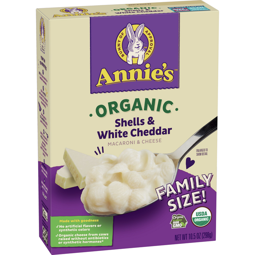 Annie's Shells & Cheddar Family Size (6x10.5 Oz)-1