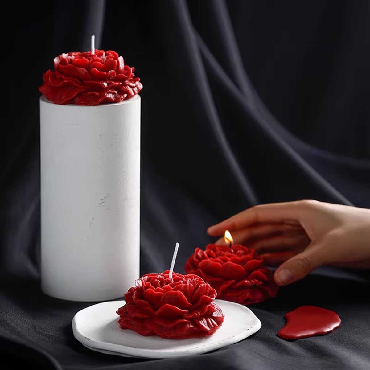 BDSM Low Temperature Wax Play Candles (4Pcs)-1