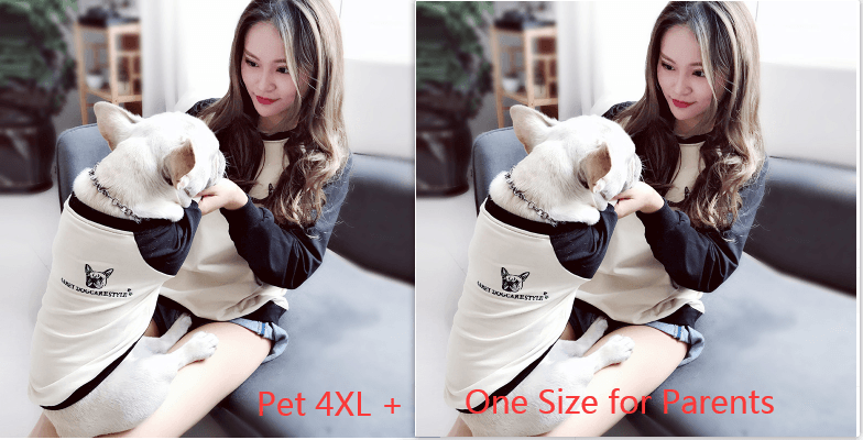 Korean Chic Long-Sleeved Dog Tee-3