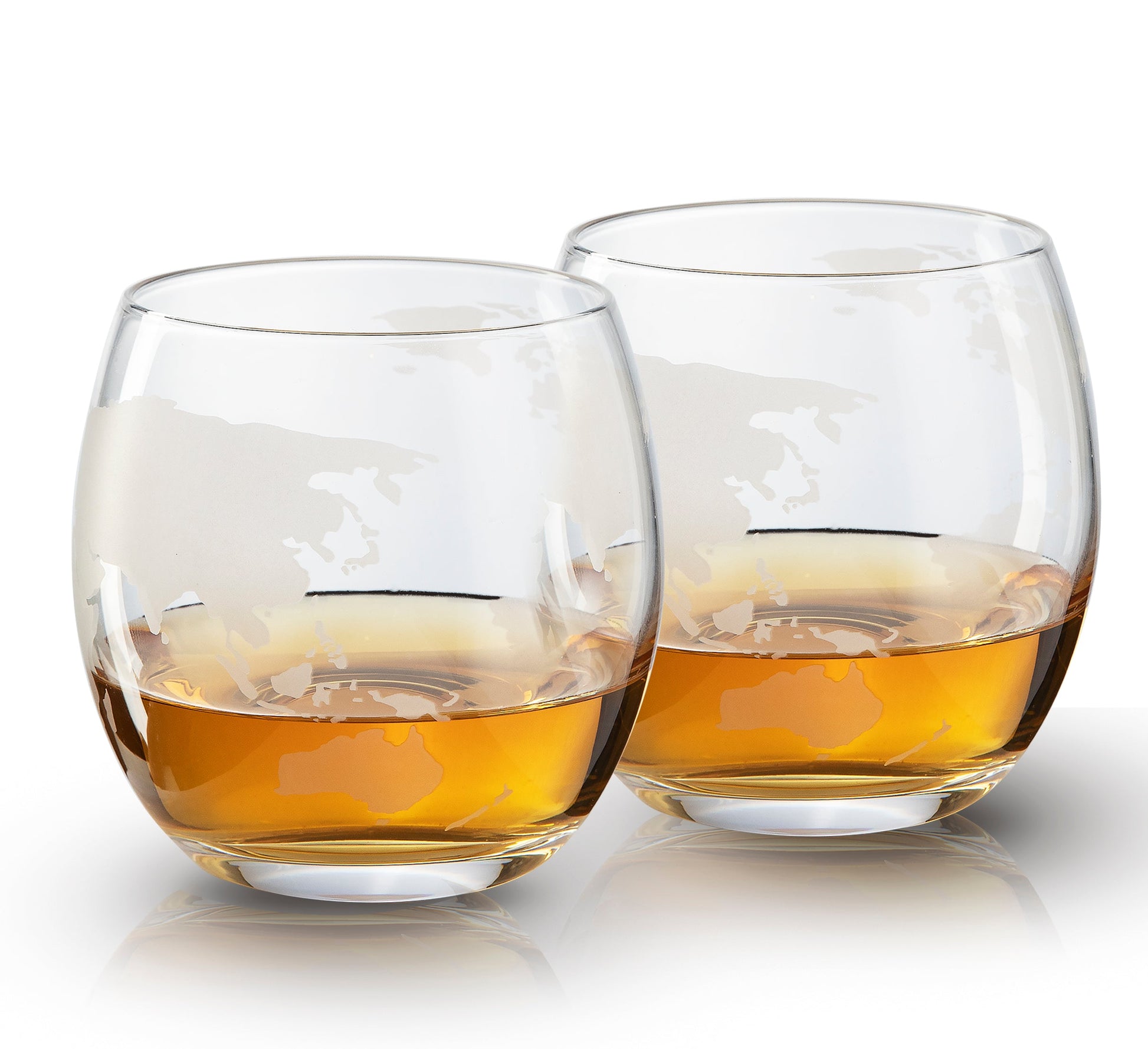 Etched World Decanter whiskey Globe - The Wine Savant Whiskey Gift Set Globe Decanter 750 ml with Antique Ship, Whiskey Stones and 4 World Map 10oz Glasses, Great Gift - Alcohol Related Gift, HOME BAR-3