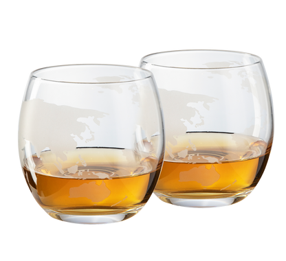 Gifts for Dad, Men Whiskey & Wine Decanter Globe World Set with Globe Glasses Anniversary Birthday House Warming for Liquor Scotch Bourbon Vodka, Gift for Him Husband, Gifts For Men Globe - 850ml-1