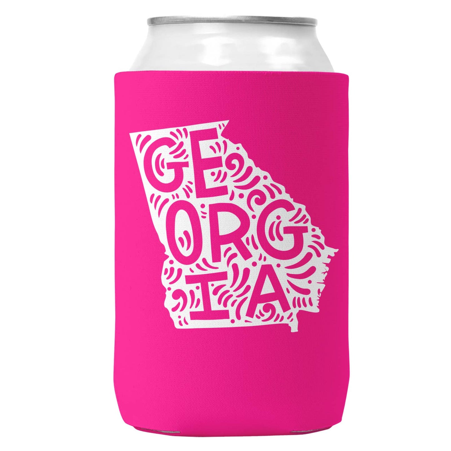 Georgia Can Coozie Cooler for 12oz Cans | State Koozie-5