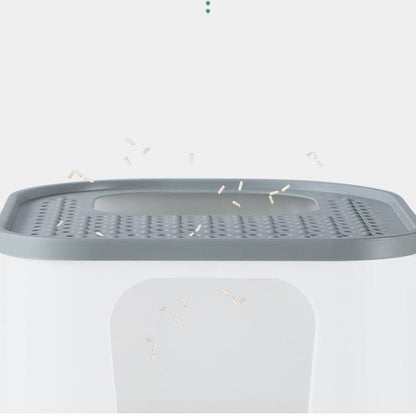 Splashguard Cat Litter Basin - Stylish And Practical Closed Design-3