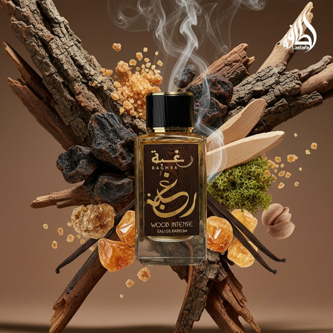 Men's Perfume Lattafa Raghba Wood Intense EDP 100 ml-5