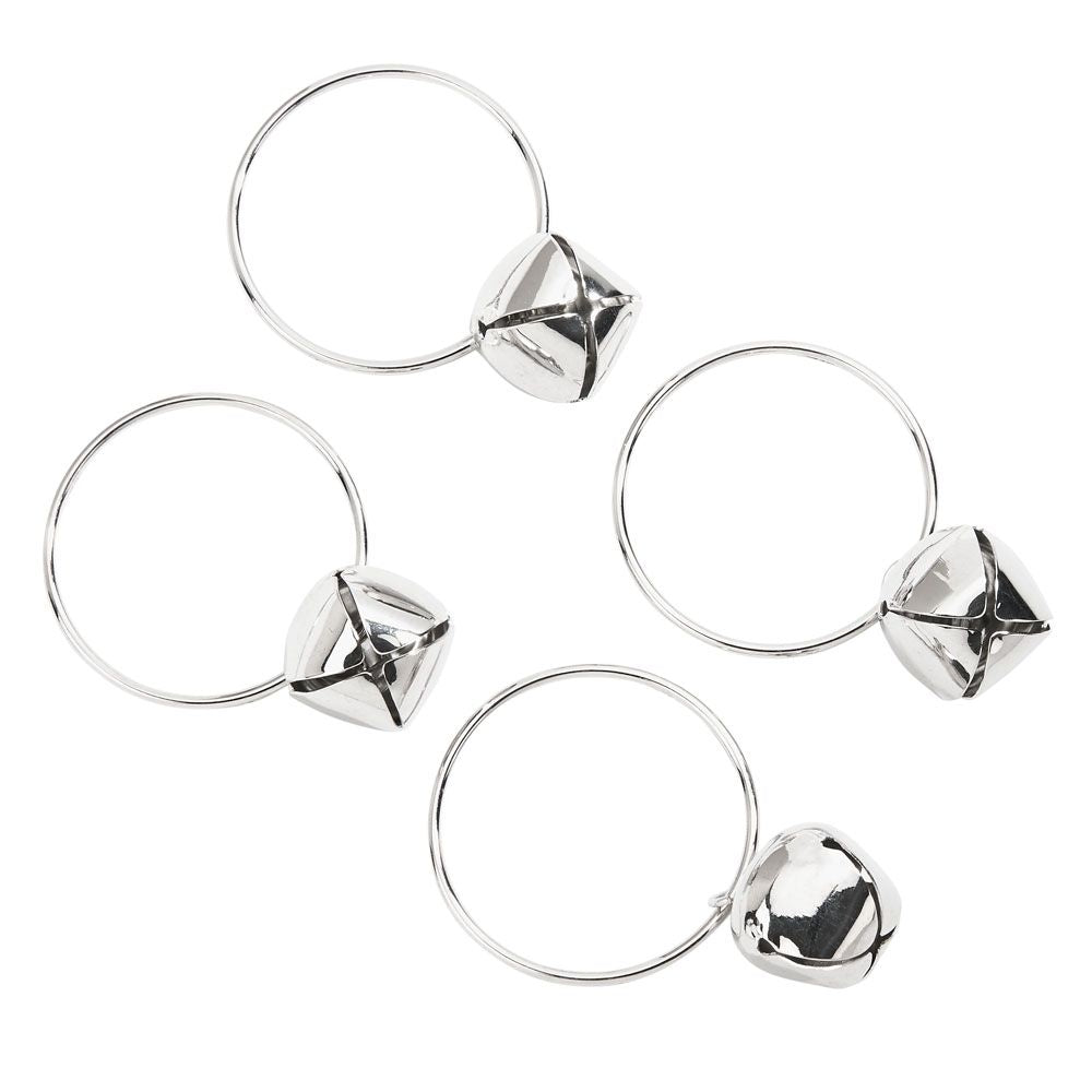 Jingle Bell Napkin Rings, Set Of 4, Np-0