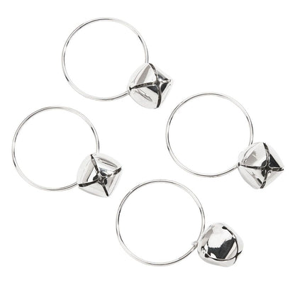 Jingle Bell Napkin Rings, Set Of 4, Np-0