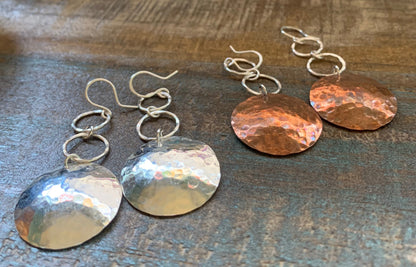 Full Moon Chandelier Earrings-3