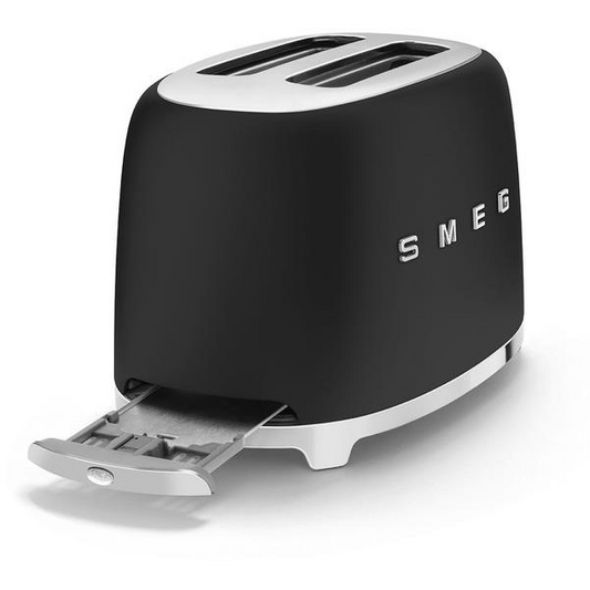 Hriankovač Smeg TSF01BLMEU, 2 plátky, čierny mat (TSF01BLMEU)-0