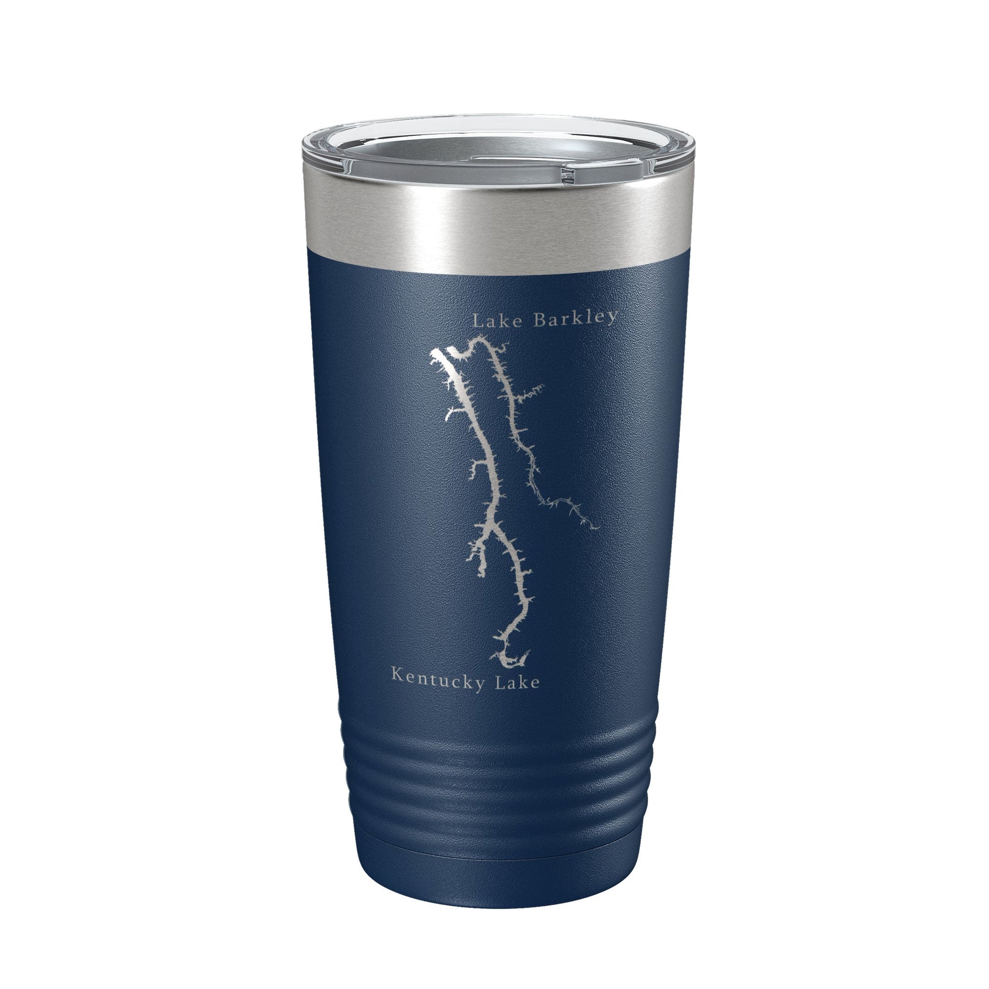 Kentucky & Barkley Lakes Map Tumbler Travel Mug Insulated Laser Engraved Coffee Cup Kentucky, Tennessee 20 oz-2