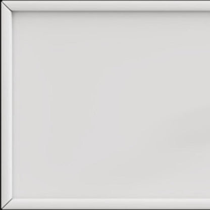 28" White And Walnut Brown Wood Two Drawer Nightstand-5