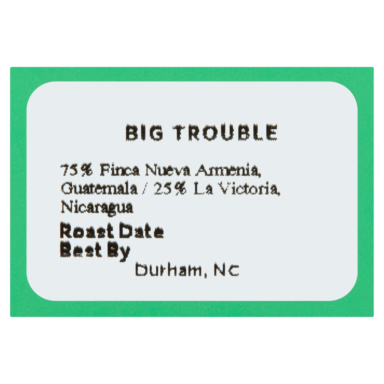 CCC COFFEE BIG TROUBLE ( 6 X 12 OZ   )-3