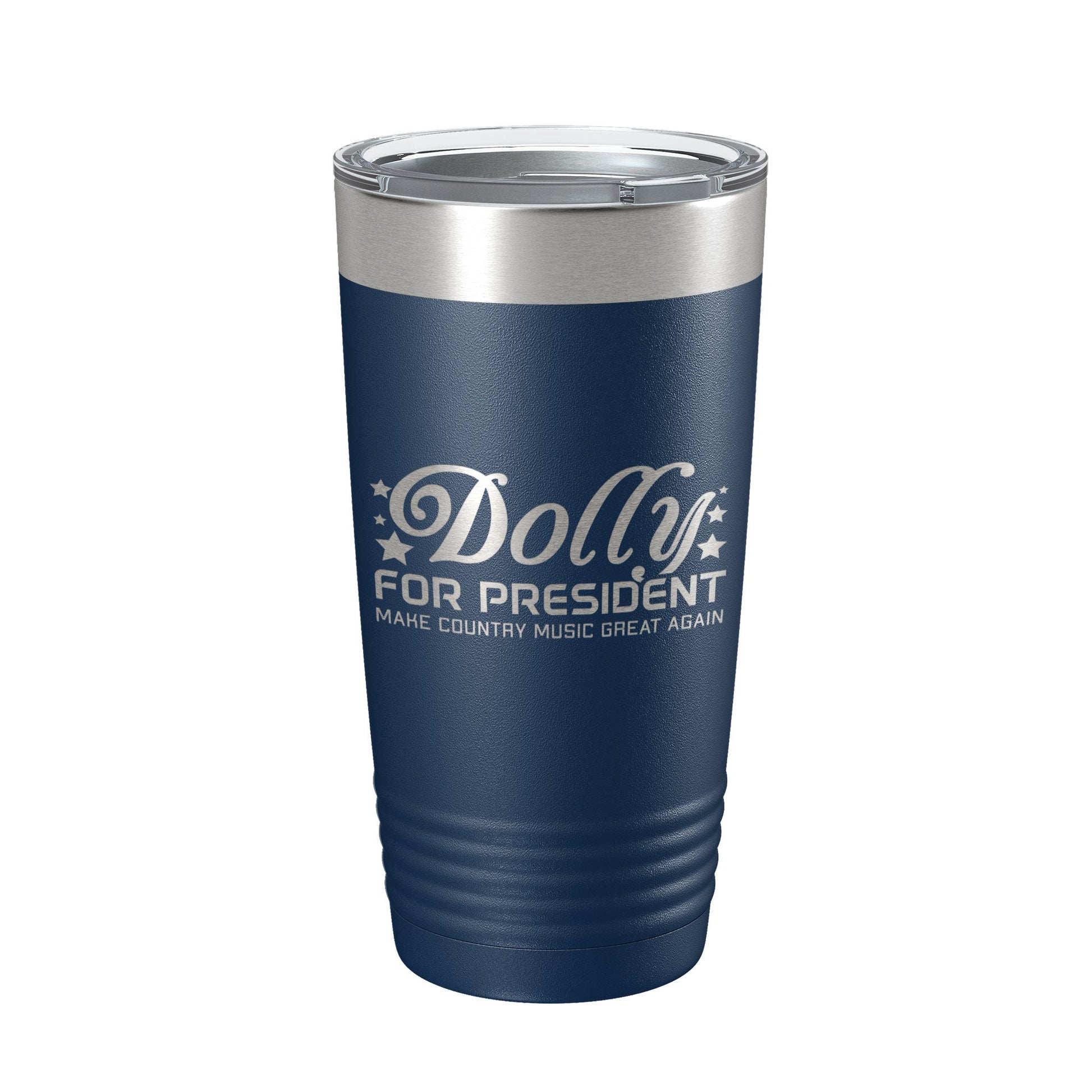 Dolly For President Tumbler Travel Mug Insulated Laser Engraved Parton Gift Coffee Cup 20 oz-2