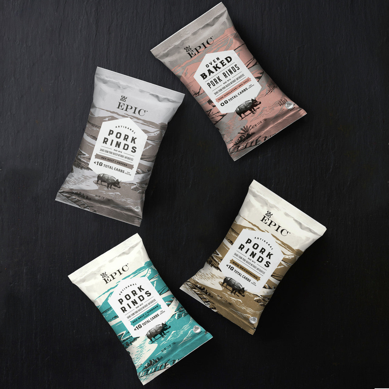 EPIC PORK RINDS TEX BBQ ( 12 X 2.5 OZ   )-6