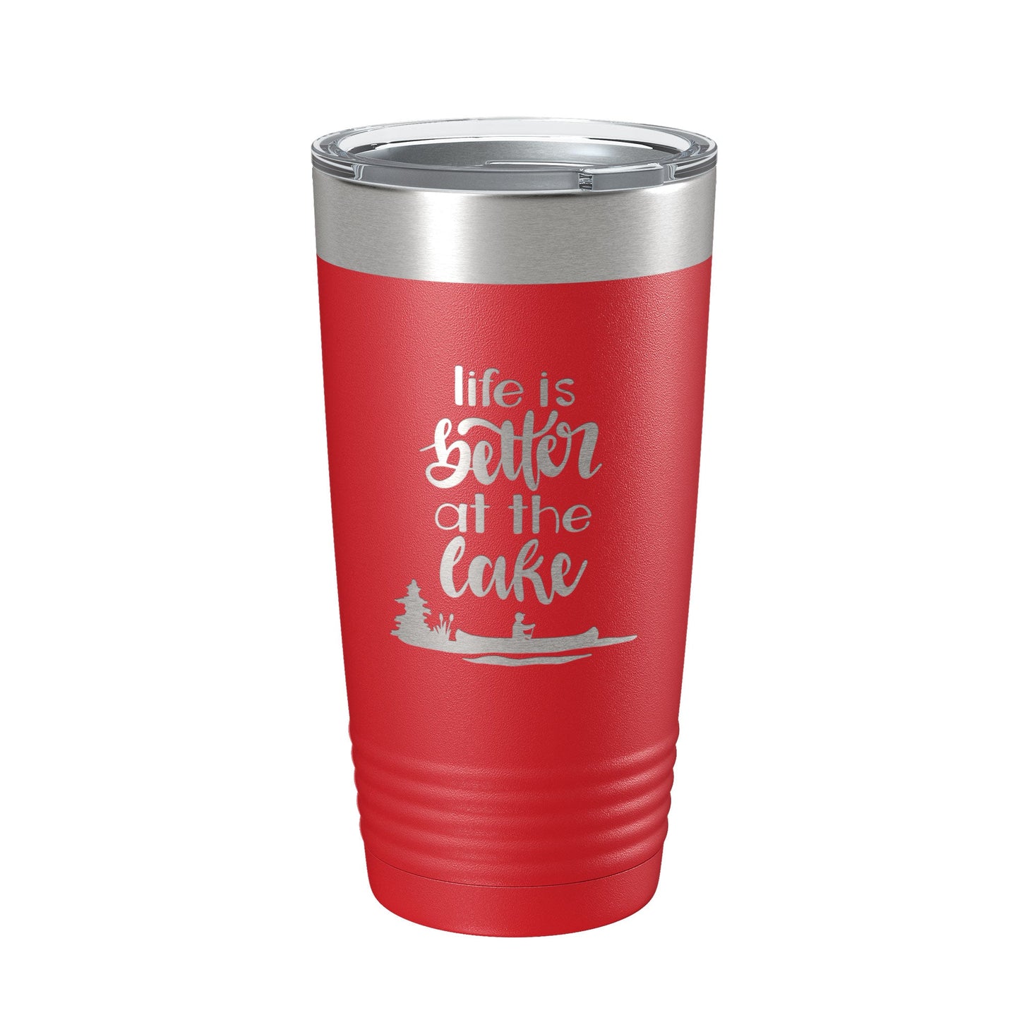 Life is Better at the Lake Lake Life Tumbler Travel Mug Insulated Laser Engraved Coffee Cup 20 oz-10