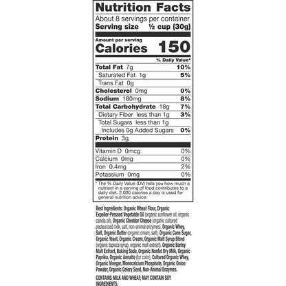 Annie's Homegrown Bunnies Cheddar Snack Mix (12x9 Oz)-8