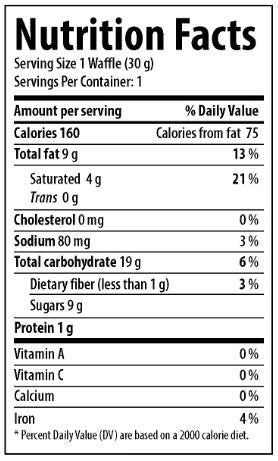 HS WAFFLE CHOCOLATE ( 12 X 1.06 OZ   )-1
