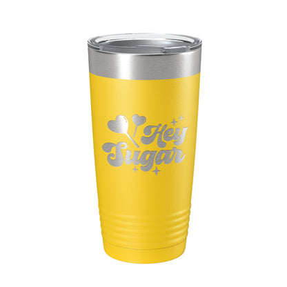 Hey Sugar Tumbler Valentine's Day Gift Travel Mug Insulated Laser Engraved Coffee Cup Retro 20 oz-19