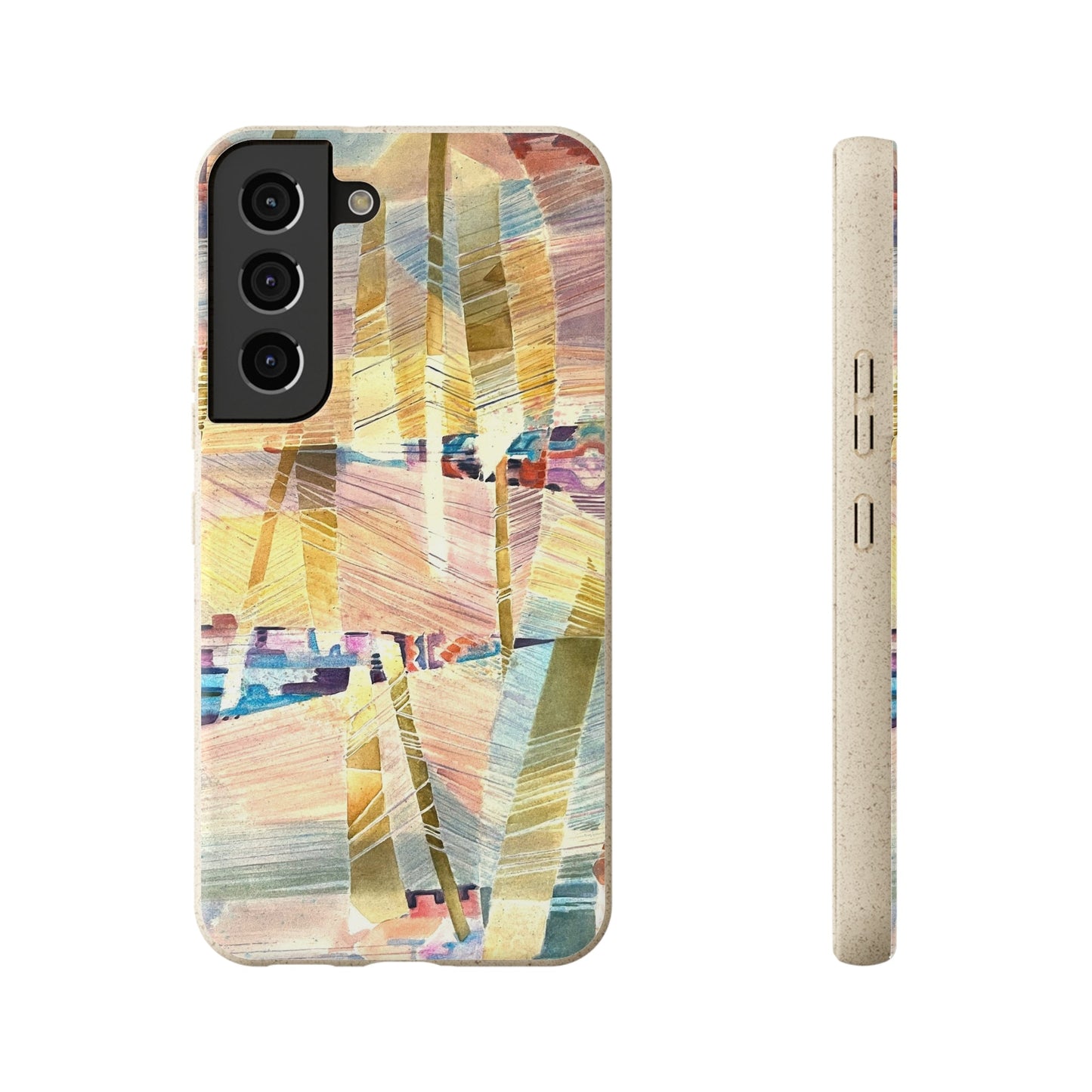 Biodegradable Phone Case with 'Loom Series' Abstract Original Artwork by Barbara Cleary-39