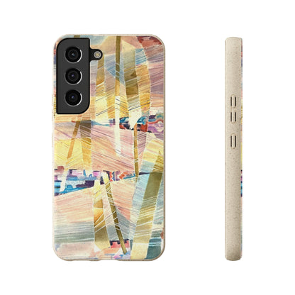 Biodegradable Phone Case with 'Loom Series' Abstract Original Artwork by Barbara Cleary-39