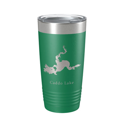 Caddo Lake Map Tumbler Travel Mug Insulated Laser Engraved Coffee Cup Louisiana Texas 20 oz-9
