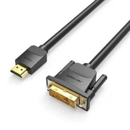 DVI to HDMI Adapter Vention ABFBH Black 2 m-0