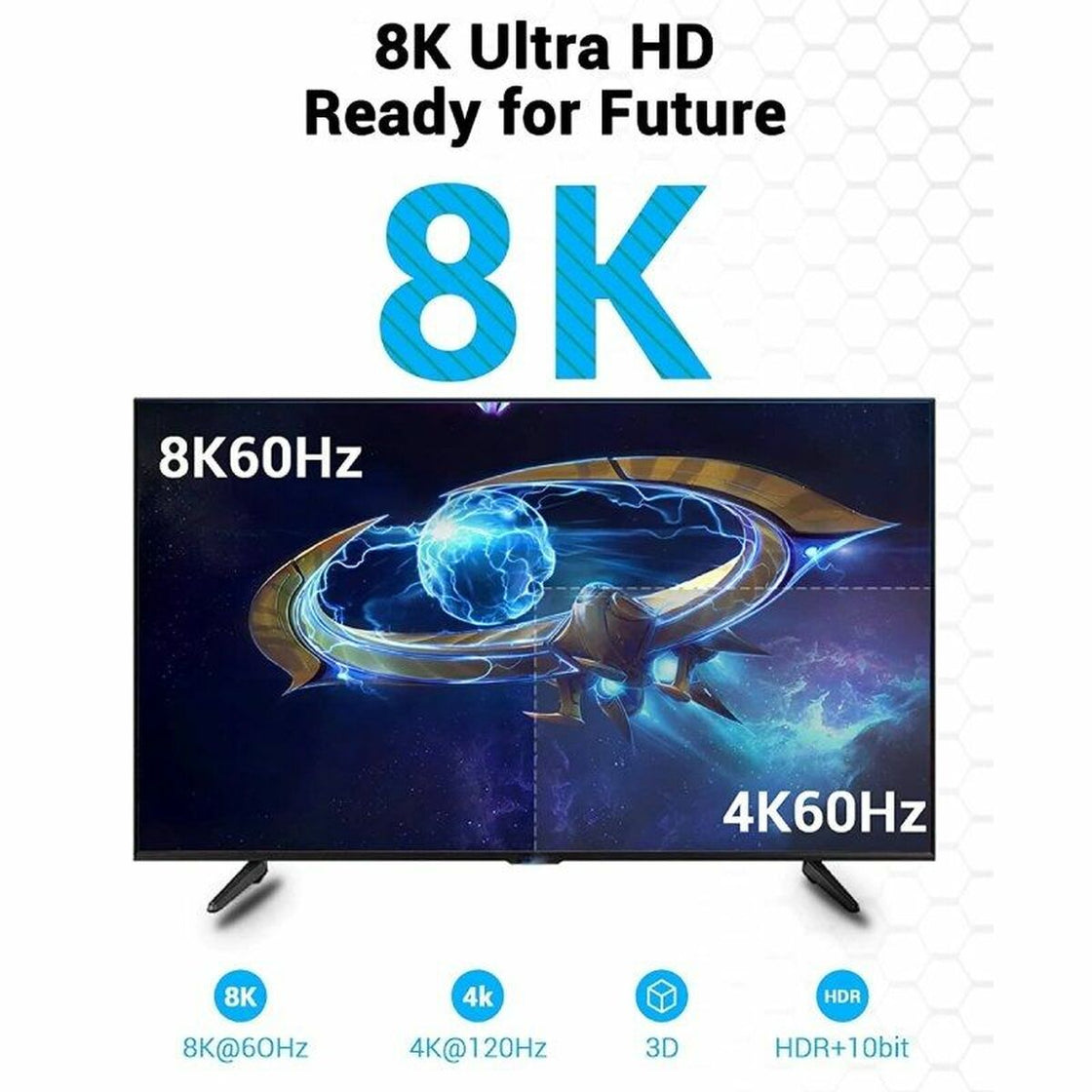HDMI Cable Vention AANBI 3 m Black-2