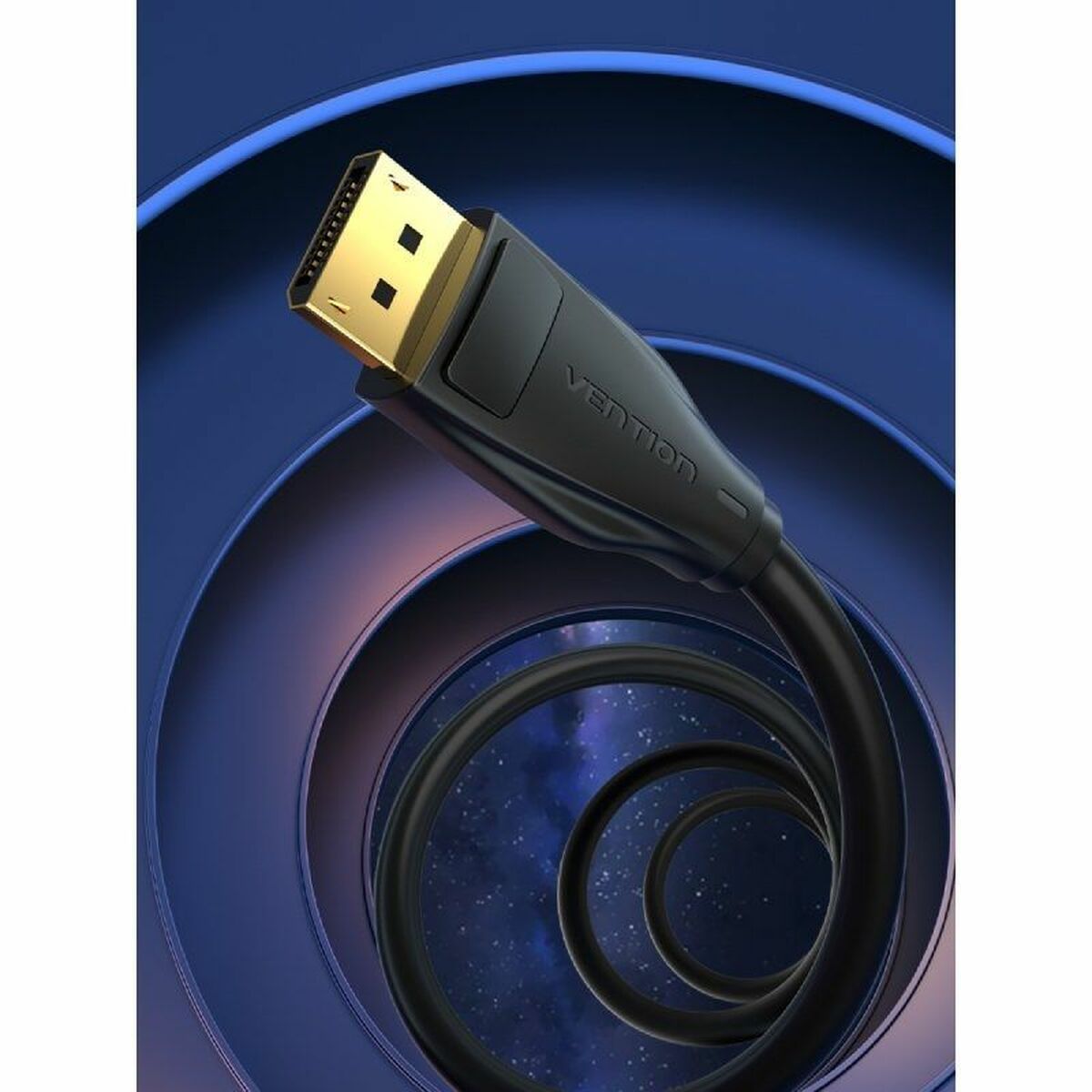 DisplayPort Cable Vention HCDBF Black 1 m-2