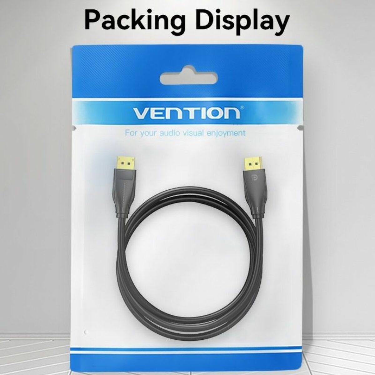DisplayPort Cable Vention HCDBF Black 1 m-1