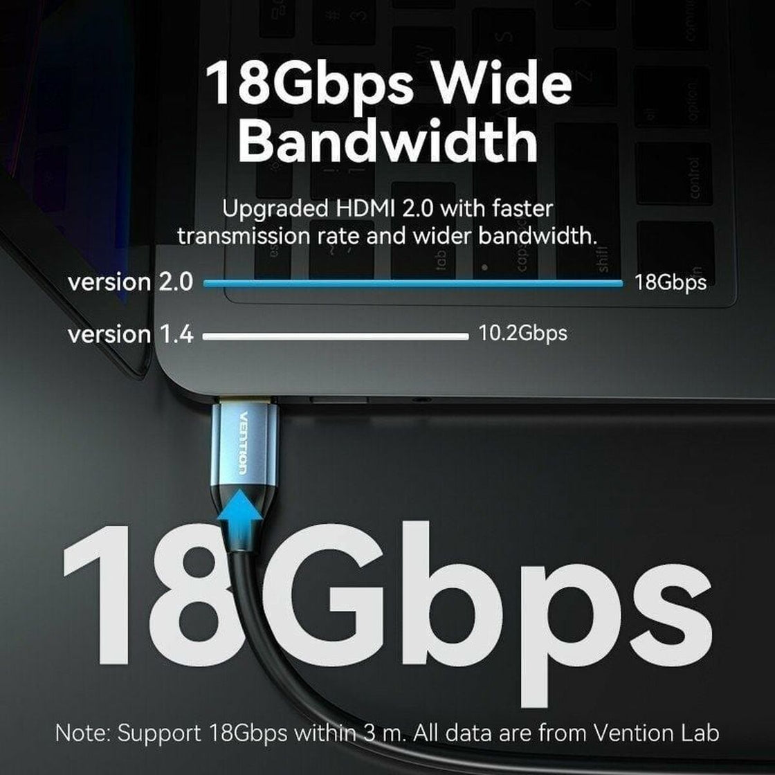 HDMI Cable Vention ALHSI 3 m-0