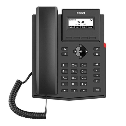 Landline Telephone Fanvil X301W Black-0