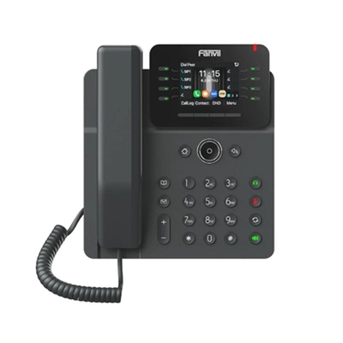 Landline Telephone Fanvil V62W Black-0