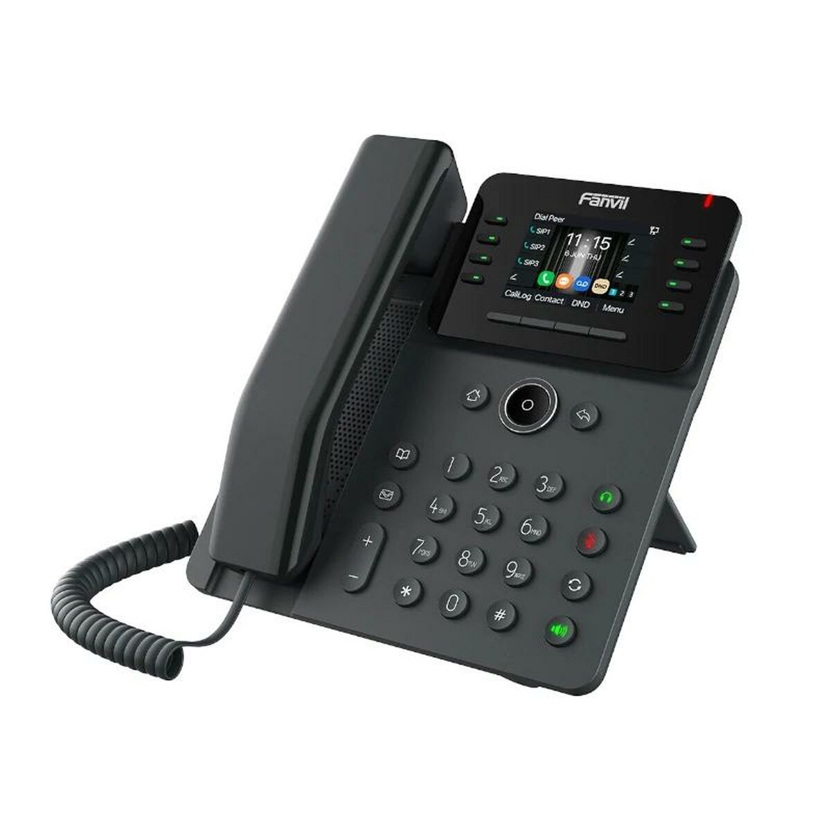 Landline Telephone Fanvil V62W Black-1