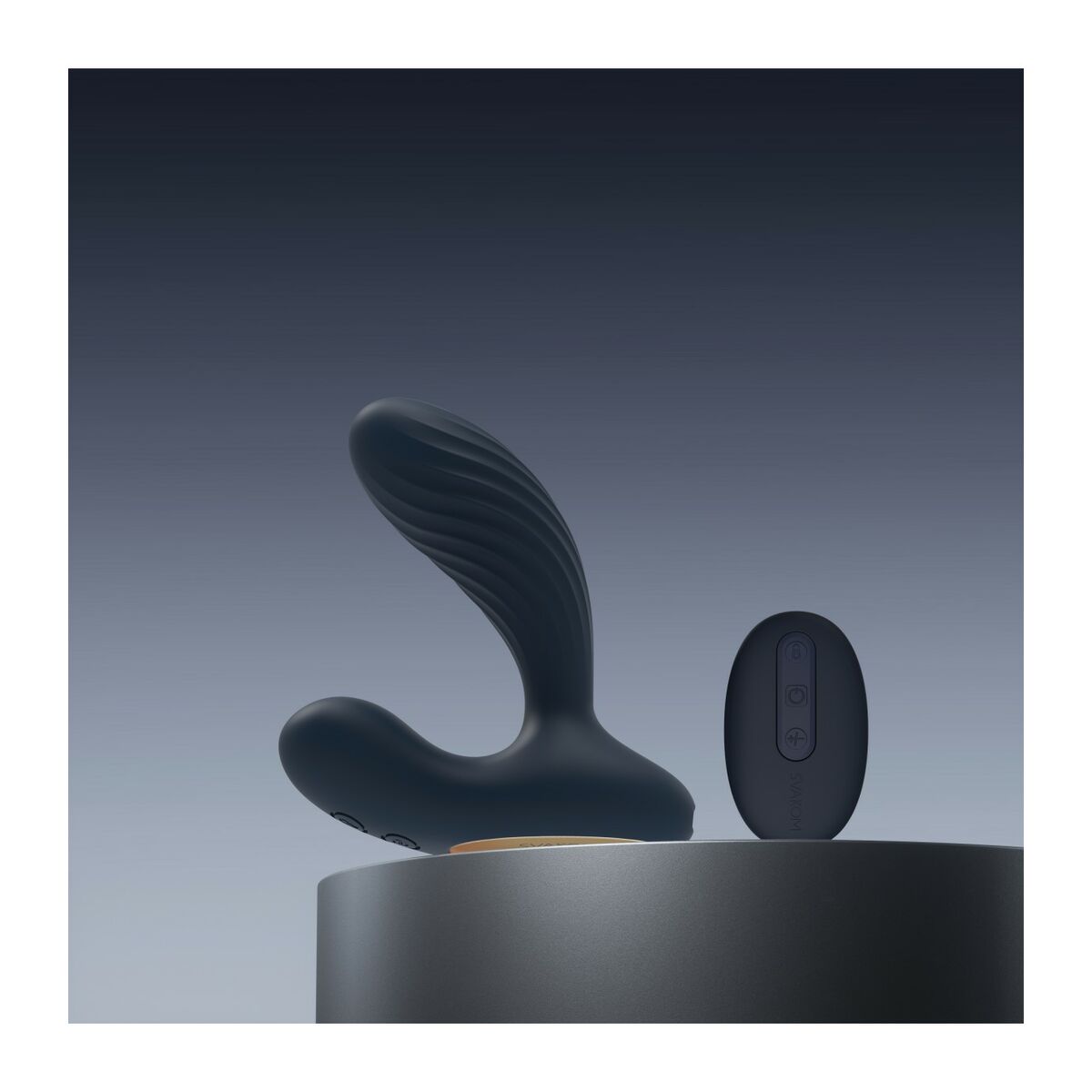 Anal Plug By Svakom Navy Blue 8 cm-1