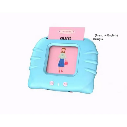 Children's Bilingual Educational Card Learning Machine