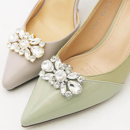Crystal Decorative Buckle for High Heels and Shoes