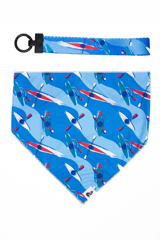 K9 Kayak Dog Bandana & Matching Keychain-0