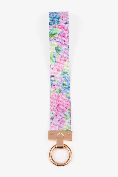 Hydrangea Haven Wristlet Keychain-3