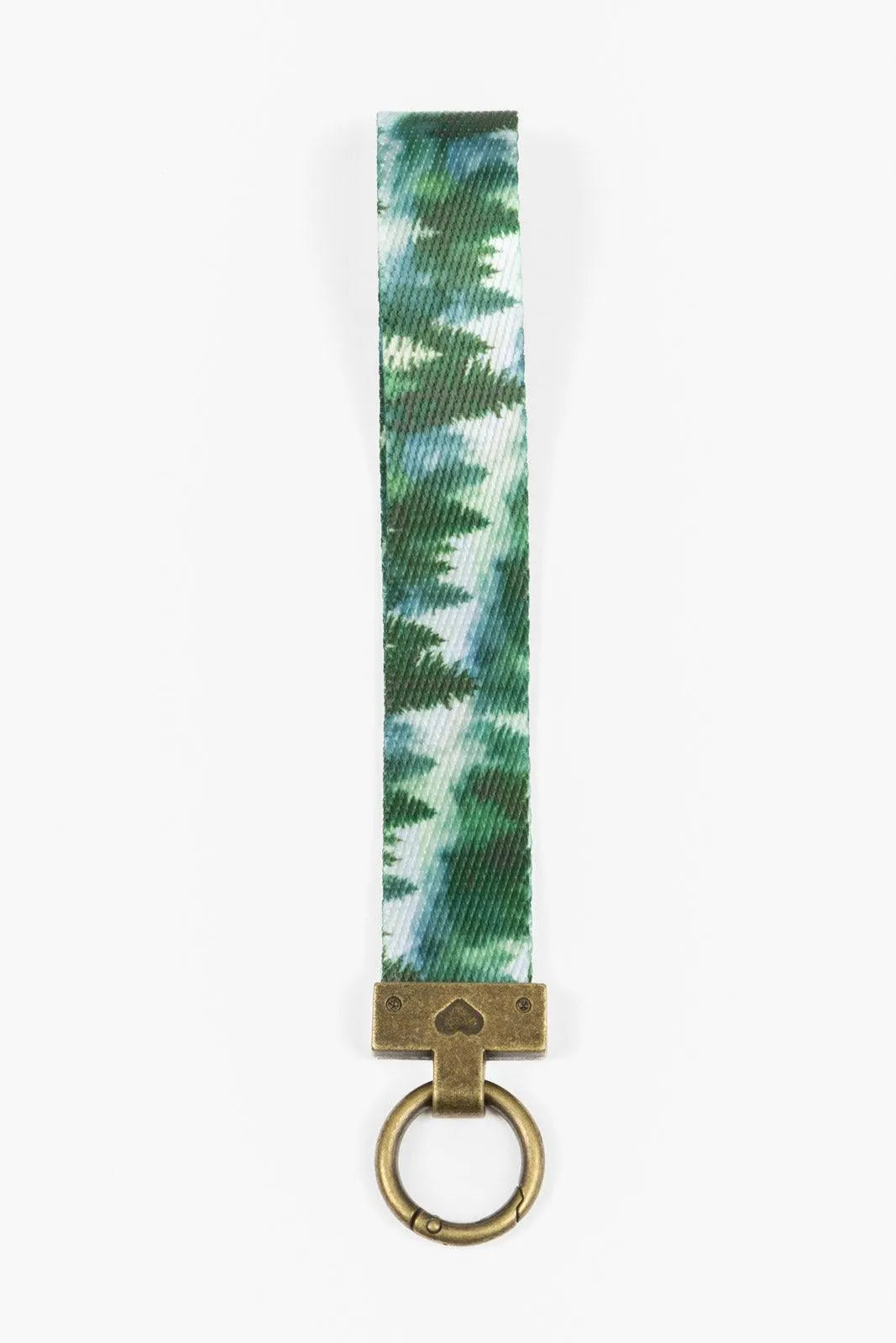 Evergreen Explorer Wristlet Keychain-3