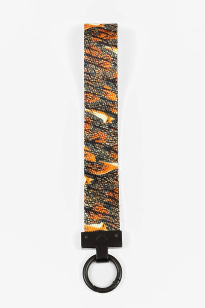 Foxes in Fall Wristlet Keychain-0