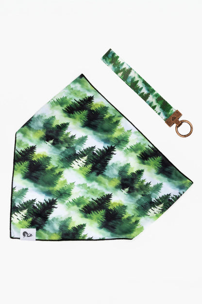 Evergreen Explorer Dog Bandana & Matching Keychain-0