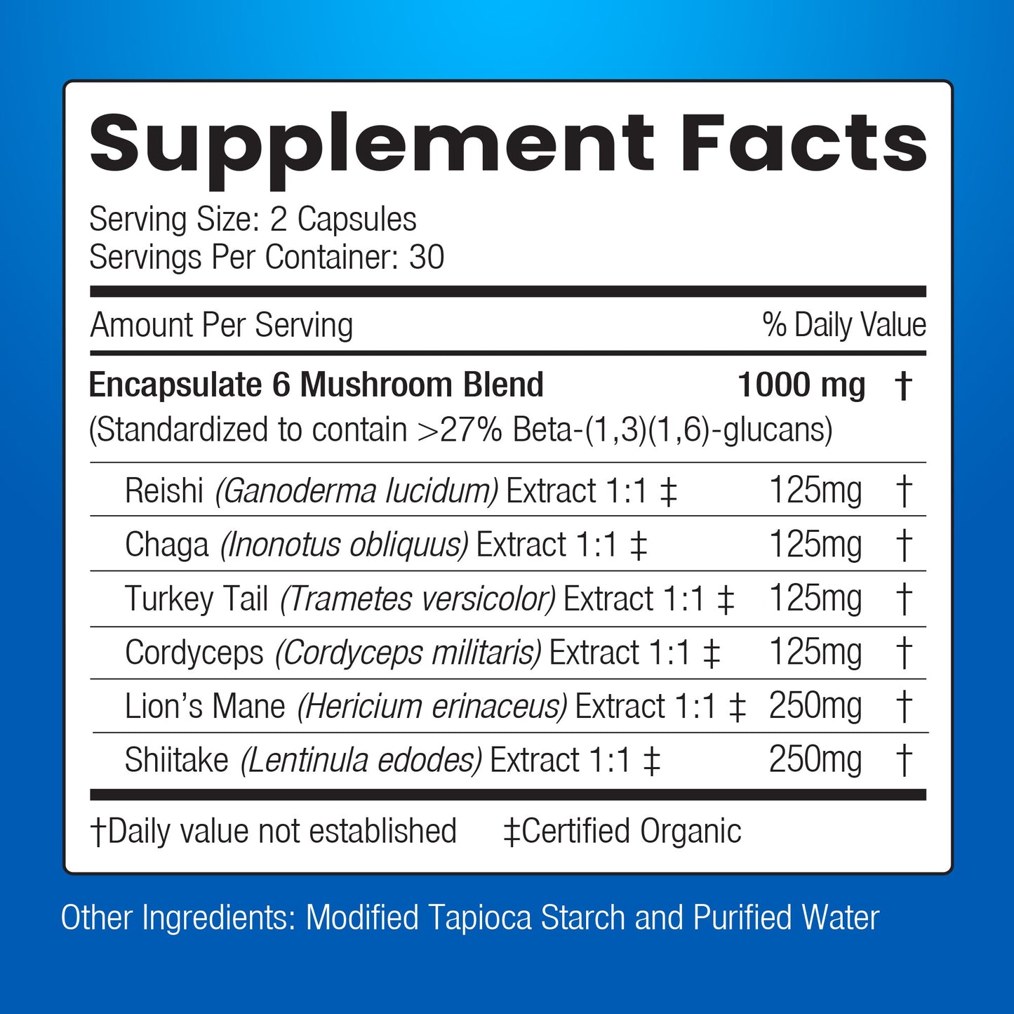 6 Mushroom Blend 1:1-2